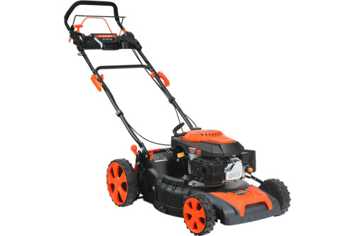 Газонокосилка бензиновая PATRIOT PT 47LS (комплект с триммером PT320), самоход, 46см, 4,5л.с, 163сс