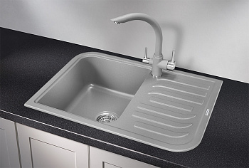 Кухонная мойка Granula Гранула GR-7001, алюминиум