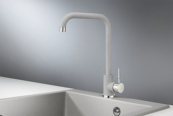 Смеситель для кухни Granula Стандарт ST-4033, базальт