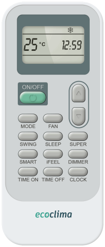 Сплит-система Ecoclima Elegant Line On-Off ECW-HE18/AA-4R2 / EC-HE18/A-4R2