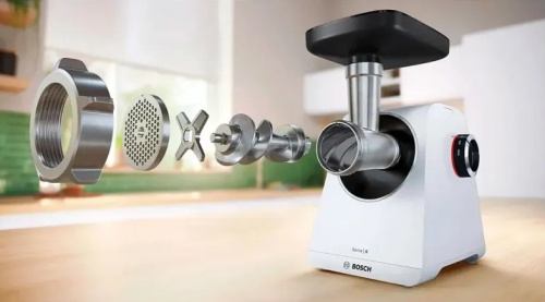 Мясорубка электрическая Bosch MFWS609W белый