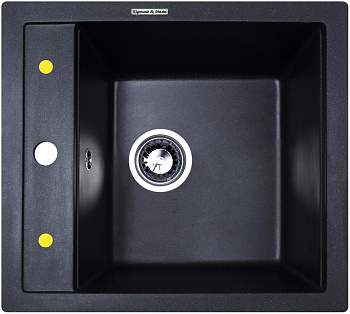 Кухонная мойка Zigmund & Shtain PLATZ 465 ТЕМН.СКАЛА