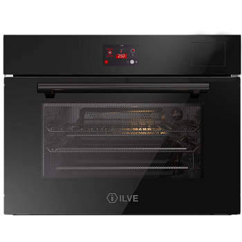 Духовой шкаф с паром и микроволнами ILVE 645GHSW1/BK