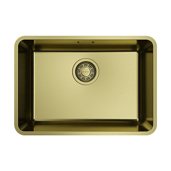 Мойка Omoikiri Omi 53-U/I-LG Ultra Mini нерж.сталь/светлое золото