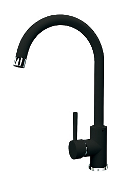 Кухонный смеситель Florentina Альфа Антрацит