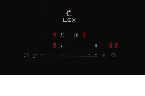 Варочная панель индукционная Lex EVI 631A BL