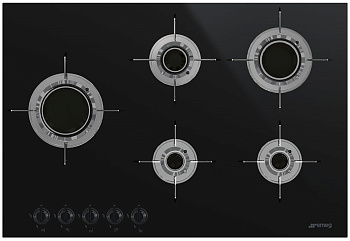 Газовая варочная панель Smeg PVL675LCN