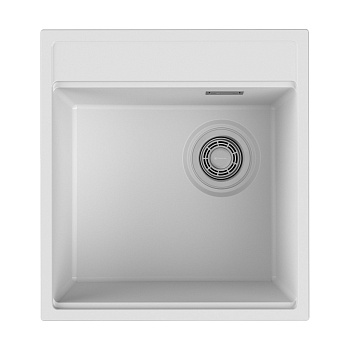 Мойка Omoikiri Yoru 47 Side-WH Artgranit/белый