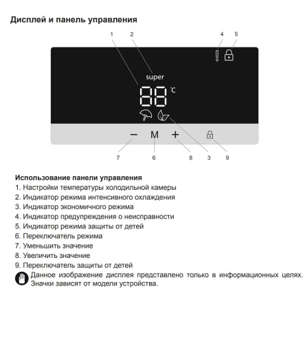 Холодильник Jacky's JL FW1860