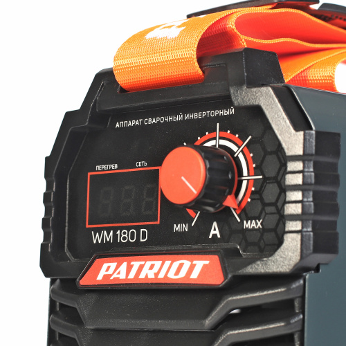 Аппарат сварочный инверторный PATRIOT WM180D MMA