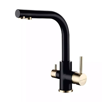 Смеситель для кухни Paulmark ESSEN, антрацит, Es213011-AN