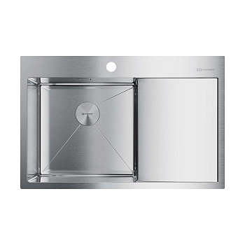 Мойка Omoikiri Akisame 78-L-IN нерж. сталь/нержавеющая сталь
