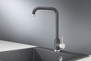 Смеситель для кухни Granula Стандарт ST-4033, графит