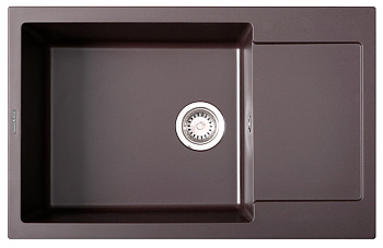 Кухонная мойка Zigmund & Shtain RECHTECK 780.490 ШВЕЙЦ.ШОКОЛАД