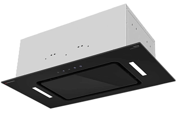 Вытяжка полновстраиваемая Meferi INBOX60BK GLASS COMFORT