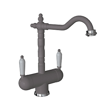 Кухонный смеситель Florentina Ария Грей