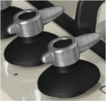 Регулятор Teka 81222129 Состаренное серебро