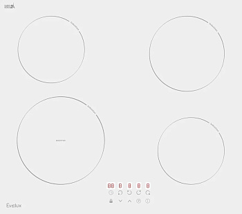 Варочная панель электрическая Evelux HEI 641 W