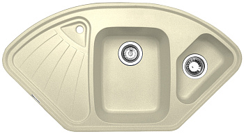 Кухонная мойка Zigmund & Shtain ECKIG 1000.2 МОЛОД.ШАМП