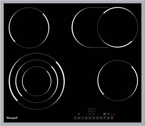 Стеклокерамическая панель Weissgauff HV 643 BSX