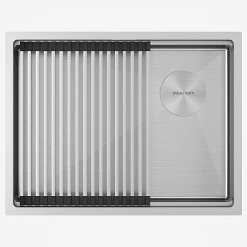 Мойка Paulmark NEXT-PRO 58 UNI, PM705845-BS, брашированная нерж.сталь