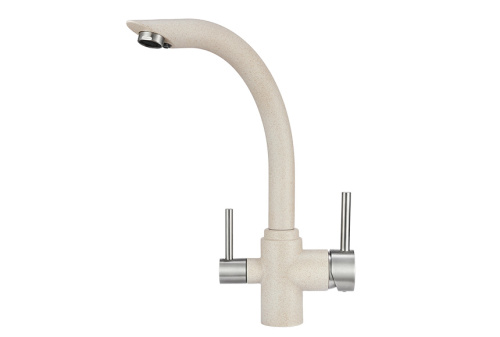 Смеситель для кухни Granula GR-2304, пирит