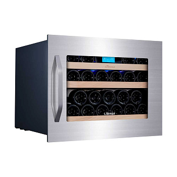 Винный шкаф встраиваемый Libhof Connoisseur CK-21 Silver