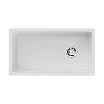 Мойка Omoikiri Tokara 88-U/I-WH Glossy Natceramic/белый глянцевый