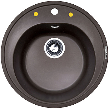 Кухонная мойка Zigmund & Shtain KREIS 505 ШВЕЙЦ.ШОКОЛАД
