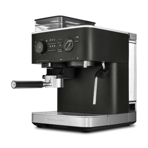 Полуавтоматическая эспрессо-машина KitchenAid 5KES6551EBK, чугун
