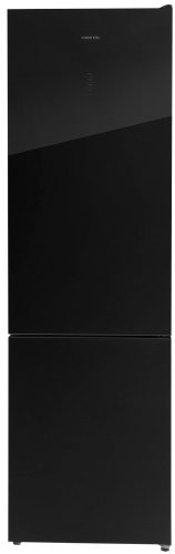 Холодильник Hiberg RFC-400DX NFGB (черное стекло)