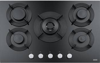 Газовая варочная поверхность Franke FHMF 755 4G DC C BK design Dror