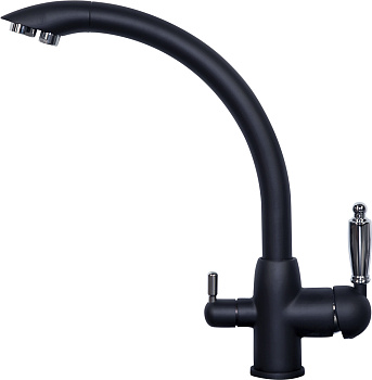 Смеситель Zigmund & Shtain 1500 ZS ЧЕРН.БАЗАЛЬТ