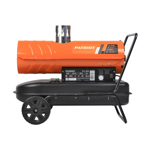 Калорифер дизельный PATRIOT DTC 202i, 20 кВт, 1300 м3/ч, термостат.