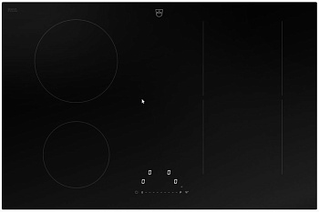 Индукционная варочная панель V-ZUG CookTop V2000 I804 MaxiFlex CTI2T-31182 черный