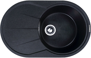 Кухонная мойка Zigmund & Shtain KREIS OV 770 B ТЕМН.СКАЛА