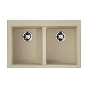 Мойка Omoikiri Bosen 80-2-BE Tetogranit/ваниль