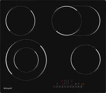 Стеклокерамическая панель Weissgauff HV 642 BM