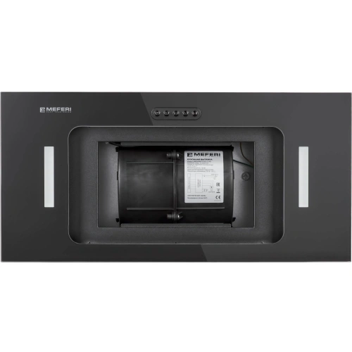 Полновстраиваемая вытяжка MEFERI INBOX60BK GLASS ULTRA