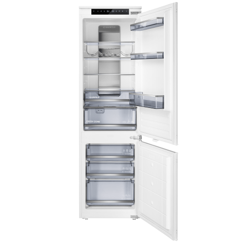 Холодильник-морозильник встраиваемый MAUNFELD MBF17754NFWHGR LUX