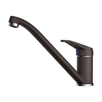 Смеситель Omoikiri Kado-DC латунь/темный шоколад