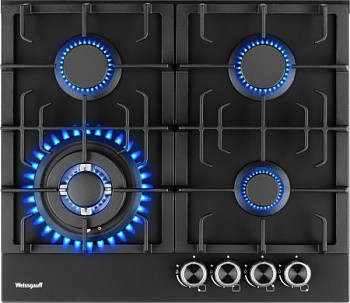 Газовая панель Weissgauff HGG 641 BV Nano Matt Glass