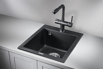Кухонная мойка Granula Гранула GR-4201, чёрный