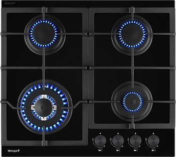 Газовая панель Weissgauff HGG 641 BGV Nano Glass