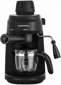 Кофемашина рожкового типа Maunfeld MF-733BK