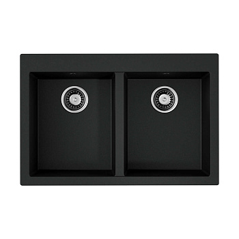 Мойка Omoikiri Bosen 80-2-BL Tetogranit/черный