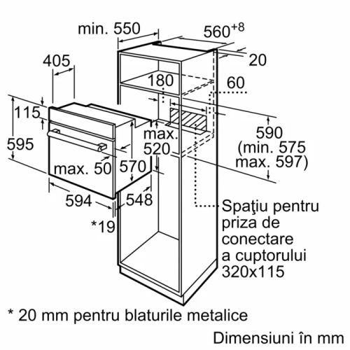Духовой шкаф Bosch HBF153BB0