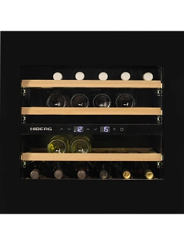 Встраиваемый винный шкаф HIBERG ROYAL W 60