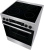 Плита Электрическая Gorenje GECS6C70XC нержавеющая сталь стеклокерамика 