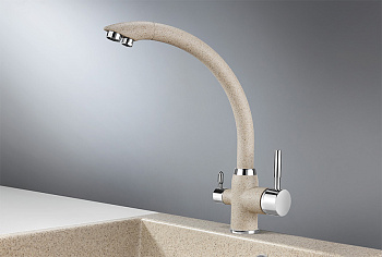 Смеситель для кухни Granula GR-2167, классик